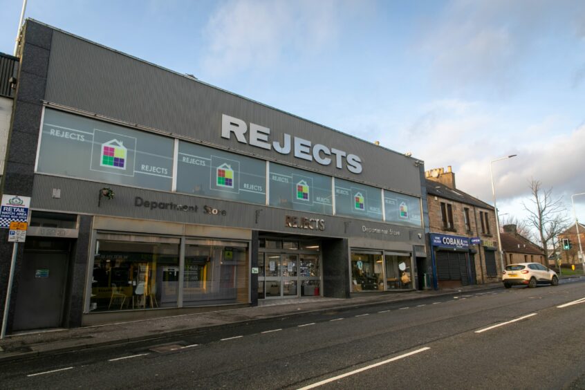 Rejects department store in Kirkcaldy