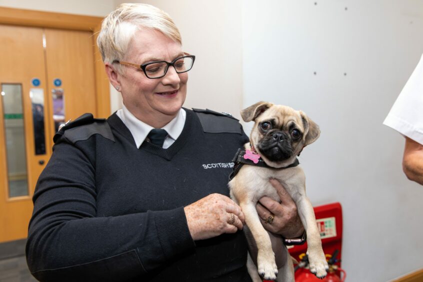 Scottish SPCA Superintendent Sharon Comrie 