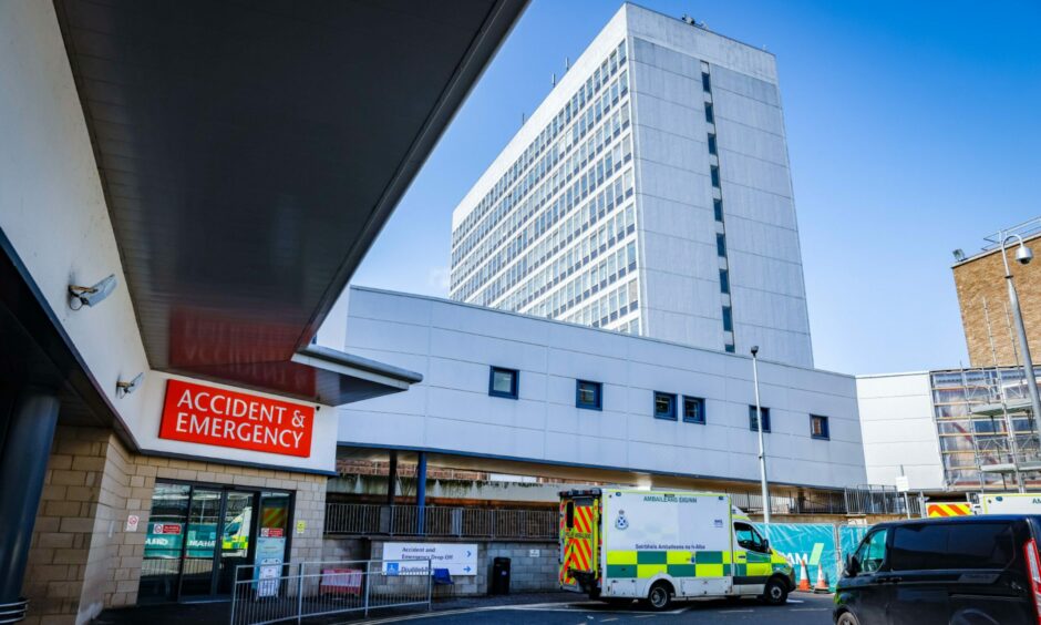 Victoria Hospital in Kirkcaldy, Fife, where more patients are discharged than ever