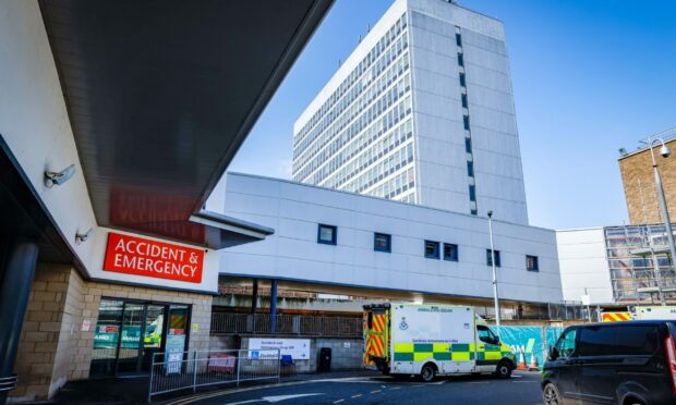 A&E department at Victoria Hospital in Kirkcaldy