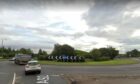 Redhouse Roundabout near Kirkcaldy. Image: Google Maps.