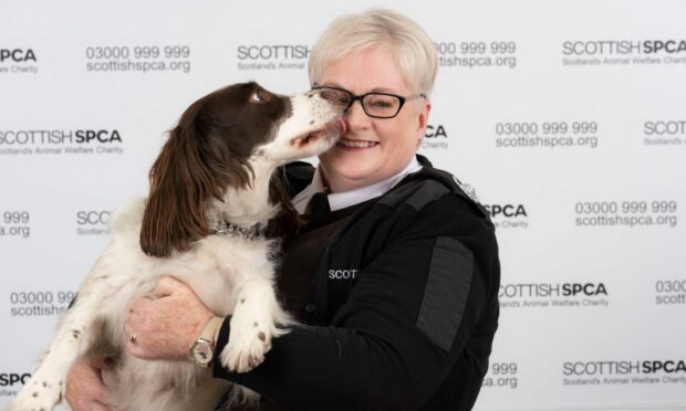 Sharon Comrie has dedicated 50 years to the charity's vital work. Image: Scottish SPCA