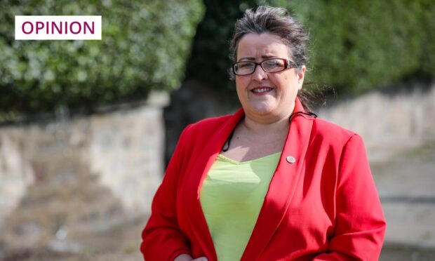 Lynne Short has been criticised for remarks made during a speech in Dundee.
