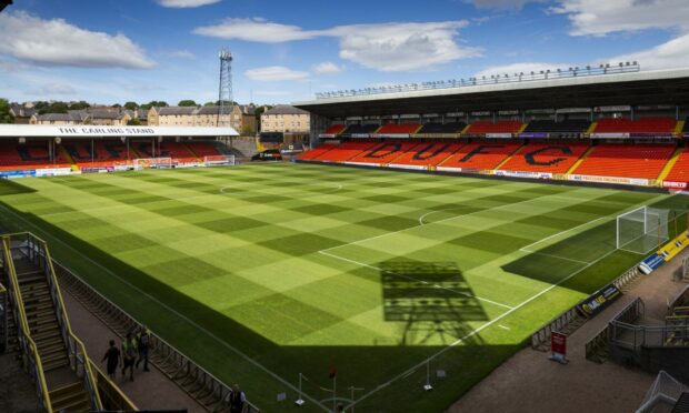 University of Stirling will travel to Tannadice on Saturday. Image: Mark Scates/SNS Group