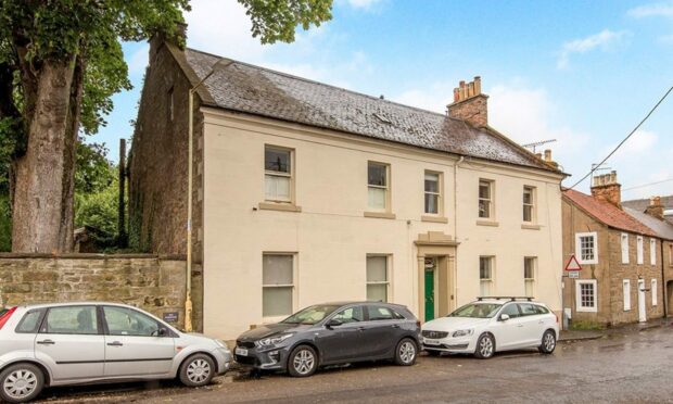 This four bedroom flat is in the Perthshire village of Dunning. Image: PSPC.