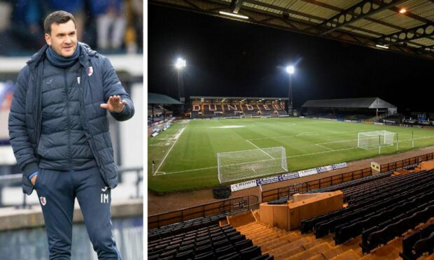 Ian Murray will take Raith Rovers to Dens Park next month for the SPFL Trust Trophy semi-final. Images: SNS.
