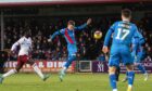 Jay Henderson netted the Inverness second goal at Arbroath. Image: SNS