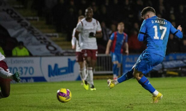 Arbroath crashed to defeat at home to Inverness. Image: SNS
