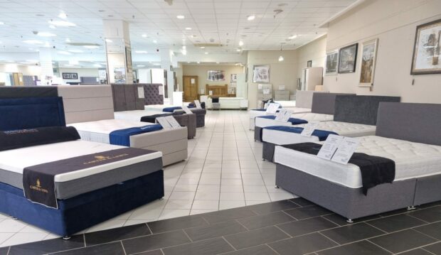 Bliss Beds, a bed shop in Dundee's Wellgate shopping centre