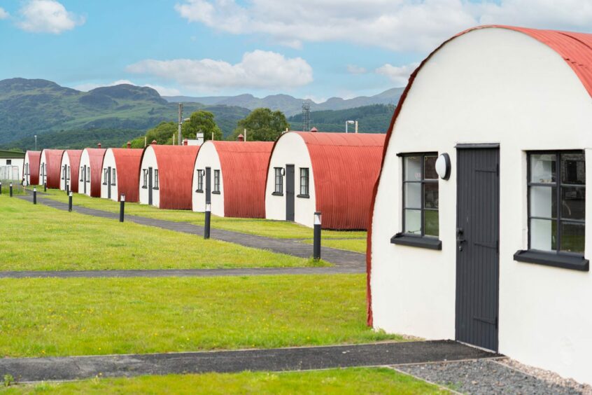 Cultybraggan Camp in Comrie, the ultimate holiday destination in Scotland.