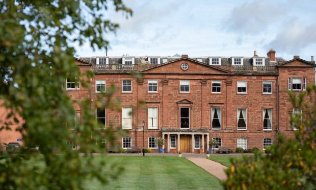 A view of Kilgraston independent school in Perthshire