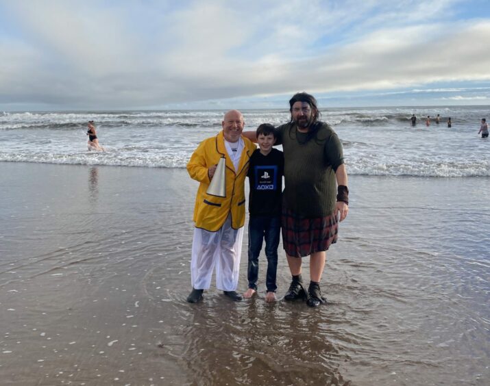 Carnoustie New Year Dook