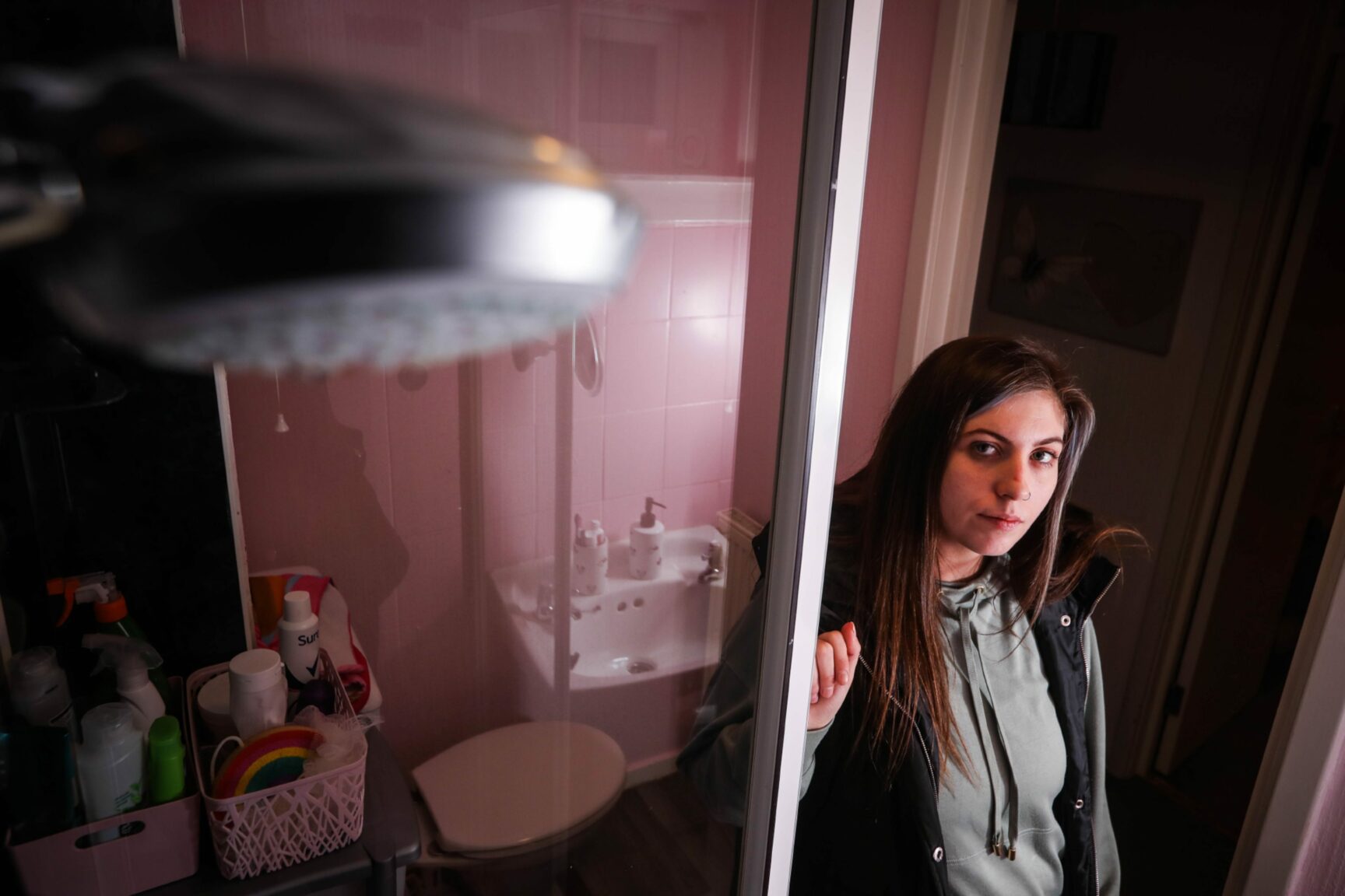 Dundee girl left with cuts and concussion after shower door shatters
