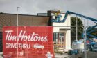 Tim Hortons in Dundee. Image: Mhairi Edwards/DCT Media