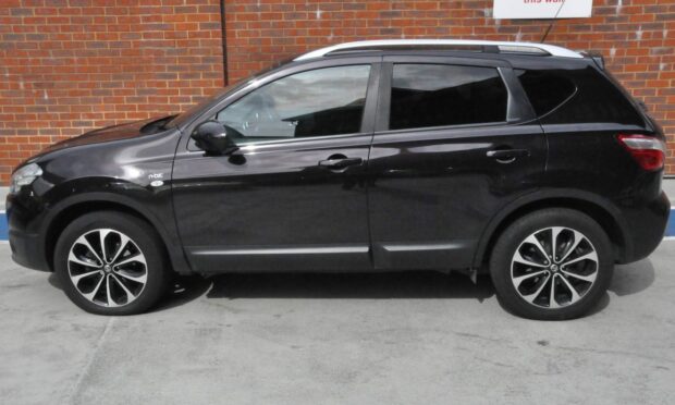 A black Nissan Qashqai similar to the one stolen in Methven. Image: Shutterstock