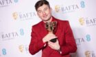 Barry Keoghan pictured last month after winning Bafta for best supporting actor.