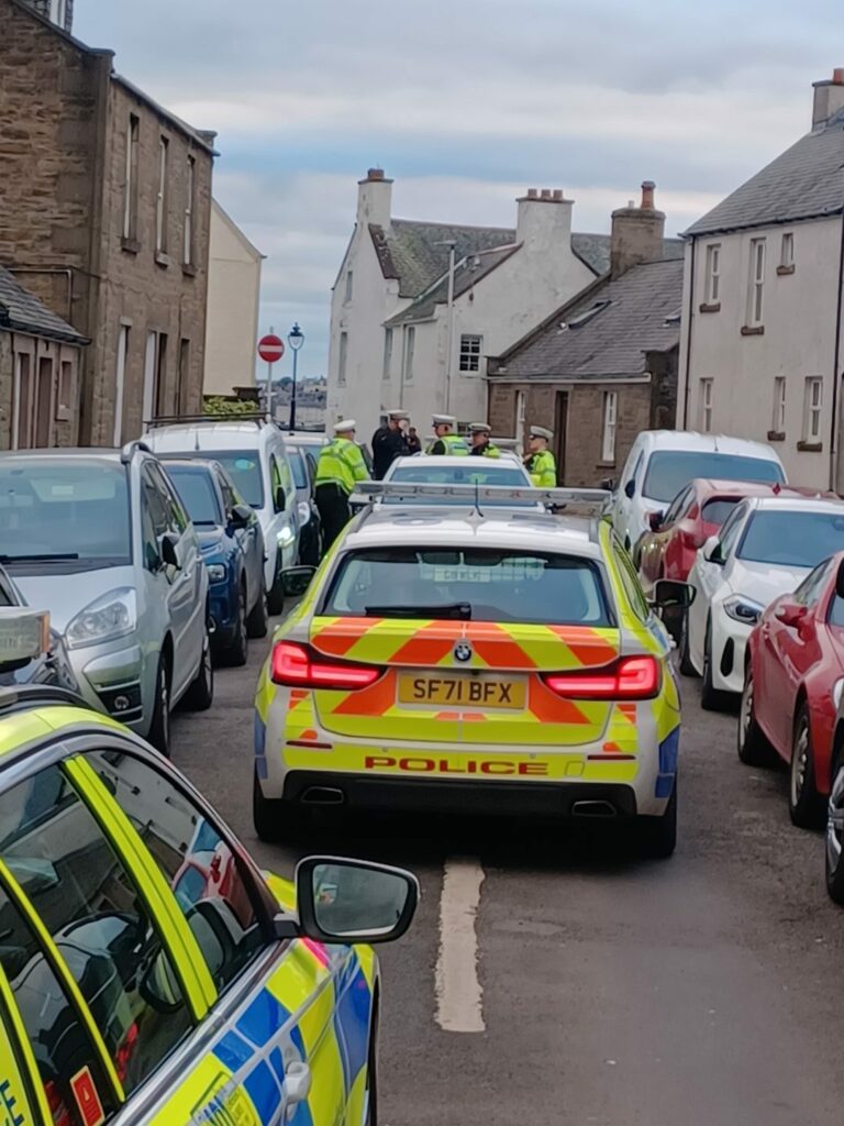 Man arrested after armed police swoop on Broughty Ferry street