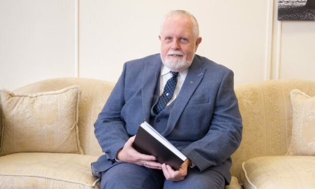 Robin Palmer has set up his own funeral directors business in Brechin. Image: Paul Reid/DCThomson.