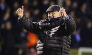 Dick Campbell thanks Arbroath board for backing him in transfer window as he insists ‘our spirit is back’