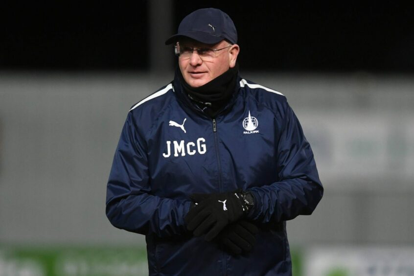 John McGlynn, Falkirk manager