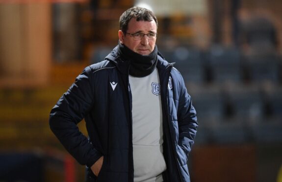 Dundee boss Gary Bowyer. Image: SNS.