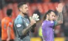 Remi Matthews after St Johnstone beat Dundee United. Image: SNS.