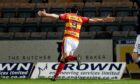 Graham scored Thistle's second. Image: SNS.