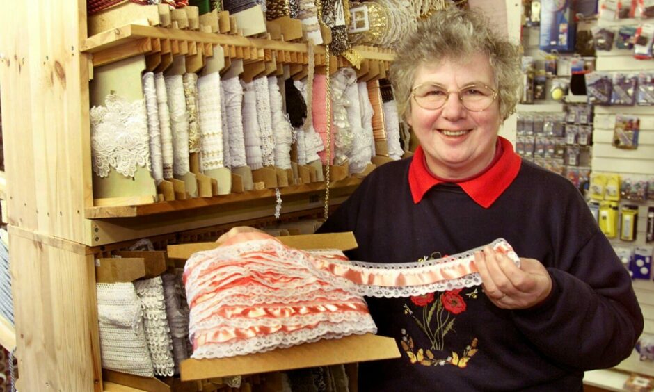 Helene Sturrock founded Letham craft shop.