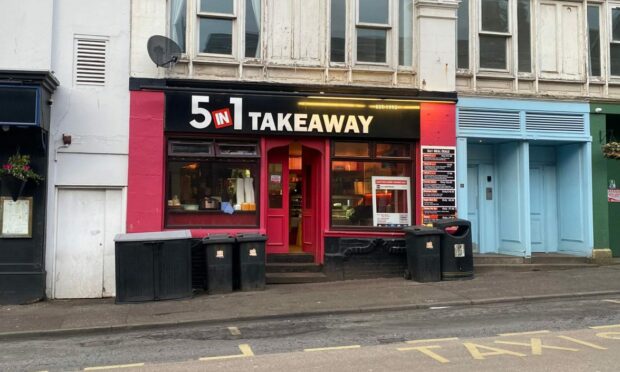 5 in 1 Takeaway, Montrose is up for best Scottish kebab house at the British Kebab House Awards. Image: Glen Barclay/DC Thomson