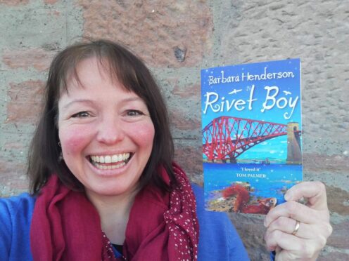 Author Barbara Henderson has written a new children's book, 'Rivet Boy', based on a Fife boy's role working on the Forth Bridge in Victorian times. Image: Barbara Henderson