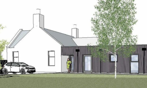 An architect's impression of the planner Boyle Park house extension.