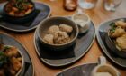 Food on table
