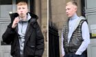 Cameron Mullen (left) and Archie Mansell gave themselves away to police.