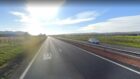 M90 southbound at Gairney Bridge. Image: Google Street View