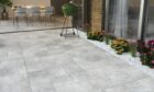 Burlington Silver paved patio