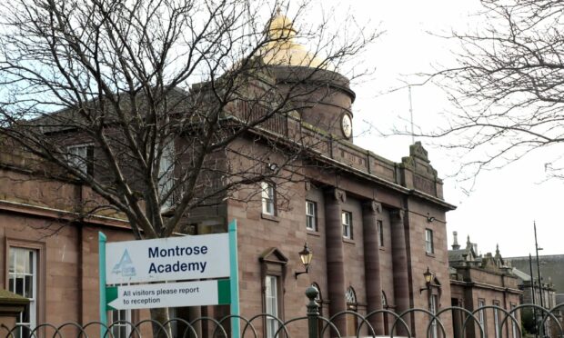 Steven Gowans had worked at Montrose Academy since February 2004. Image: Gareth Jennings/DC Thomson.