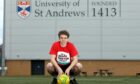 St Andrews University student Rhudi Kennedy.