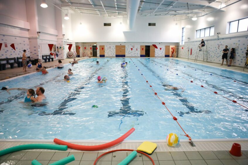 Grove Pool at Leisureactive gym in Dundee.