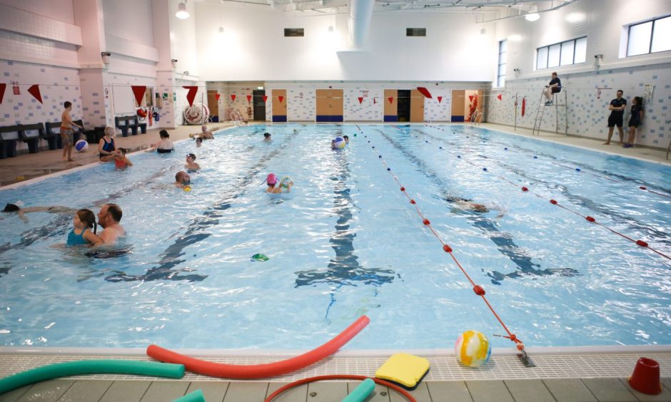 Grove Pool at Leisureactive gym in Dundee.