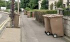 The cost of a permit for brown garden bin collections in Dundee will rise again in March. Image: DC Thomson.