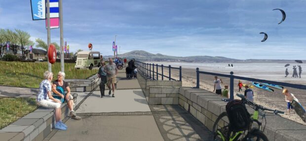 Plans for Leven beach could include a Singing Butler statue