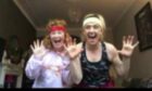 Laughing in lockdown - Laughter Yoga was one of the online initiatives flatmates Sally Reid and Lesley Hart got up to during the darker days of Covid restrictions.
