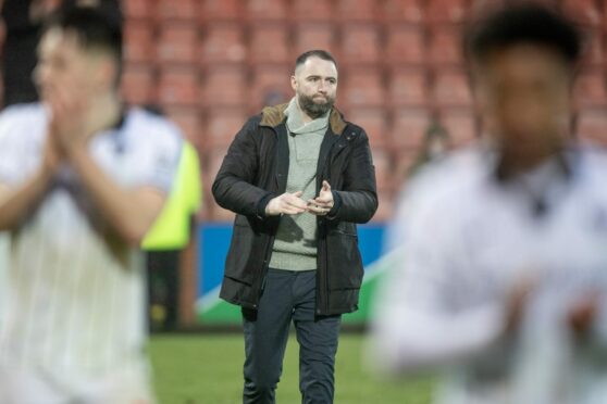 James McPake's side drew 1-1 at home to Airdrie. Image: Craig Brown.