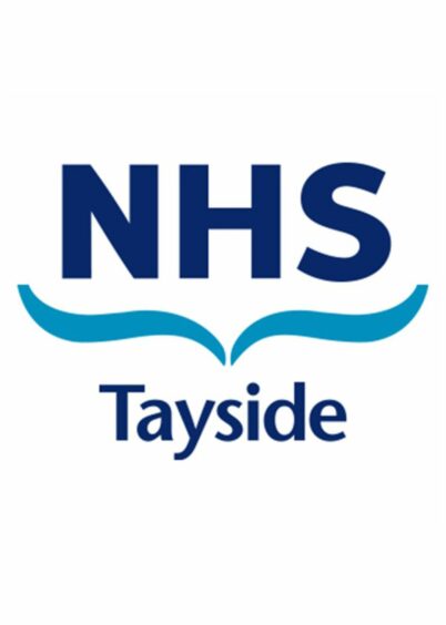 NHS Tayside logo.