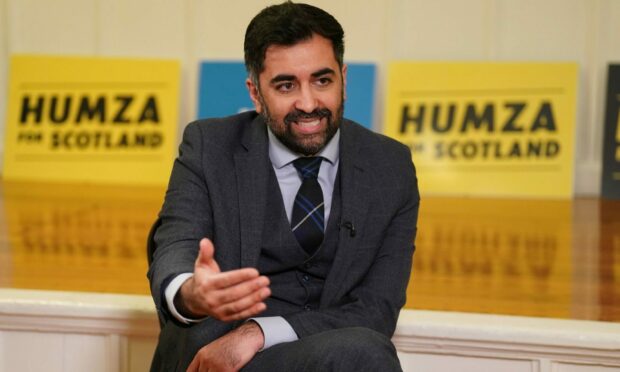 Humza Yousaf is now favourite to become first minister. Image: PA.