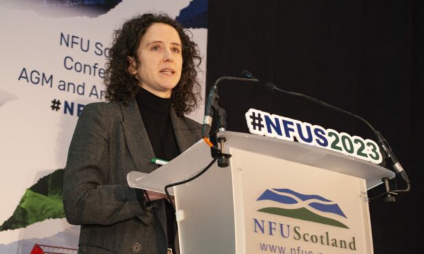 QUESTIONS: Farmers were left dissatisfied with the level of precise policy detail in the speech by Rural Affairs Secretary Mairi Gougeon.