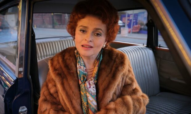 Helena Bonham Carter as Noele Gordon in ITVX/STV's Nolly.