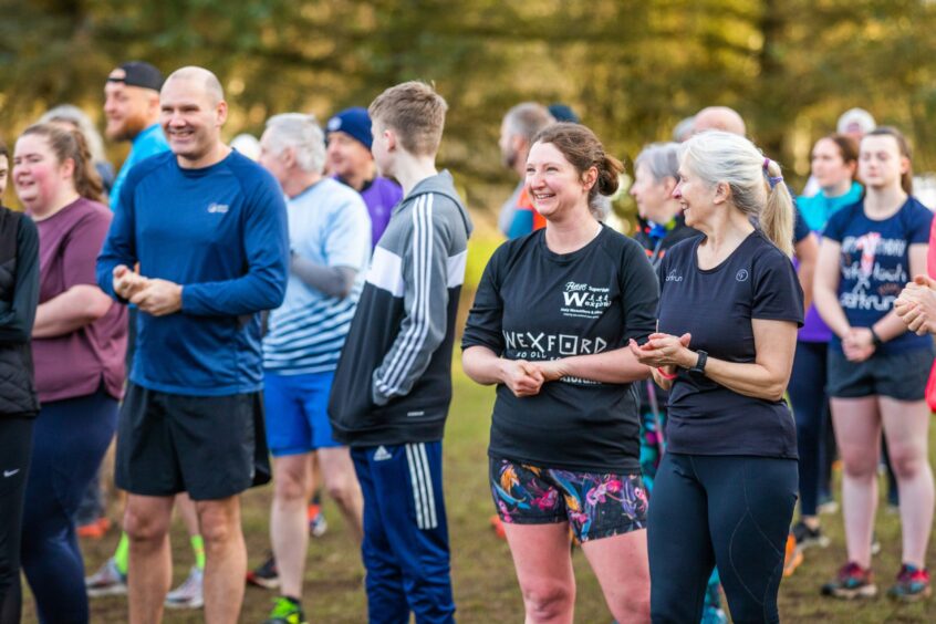 Forfar parkrun first birthday