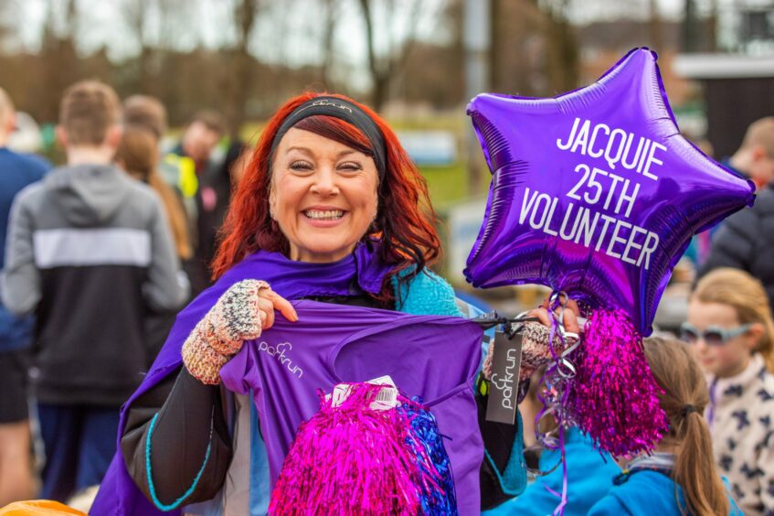 Forfar parkrun anniversary