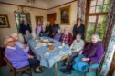 Bill and Vicky Peterkin hosted the latest Re-engage tea party in Kirriemuir. Image: Steve MacDougall/DC Thomson